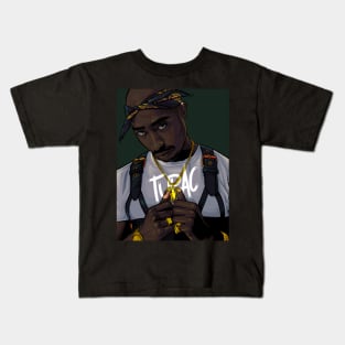 Legendary pac rapper Kids T-Shirt